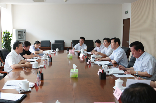 總局領(lǐng)導(dǎo)與三部委領(lǐng)導(dǎo)共同研究安全措施2